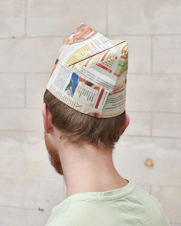 © Alexey Shlyk - Mainly used by constructors, paper hat was a number one toy for the kids’ war games.