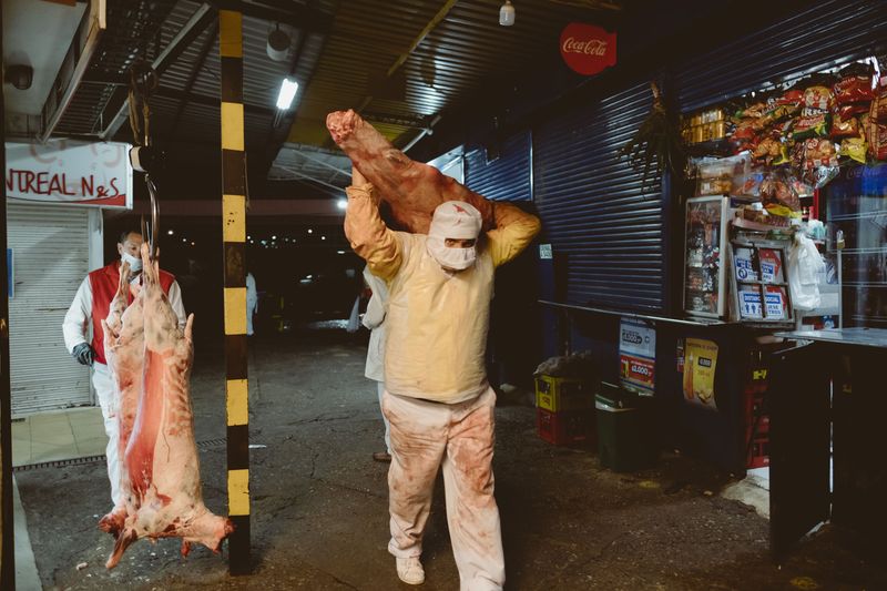 © Felipe Barrera - Image from the Colombian butchers photography project