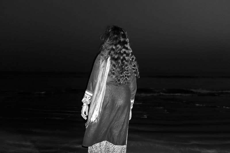 © Mahtab Nafis - Mom at the seashore. 2016.