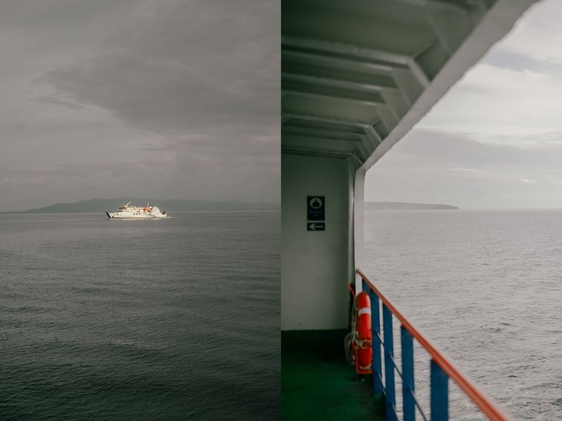 © Reza Saifullah - Passenger ship in the Aceh sea and the same ship deck, 2023.