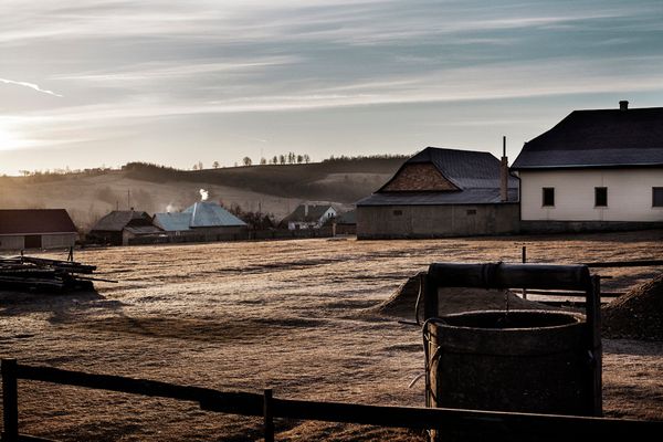 © Alessandro Vincenzi - Early morning in Krasnoilsk.