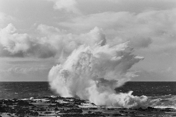 © Alessandro Vincenzi - Tenesar, Lanzarote, Spain - November 2019 Stormy sea at Tenesar, on the northwest coast of the island.