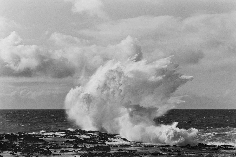 © Alessandro Vincenzi - Tenesar, Lanzarote, Spain - November 2019 Stormy sea at Tenesar, on the northwest coast of the island.