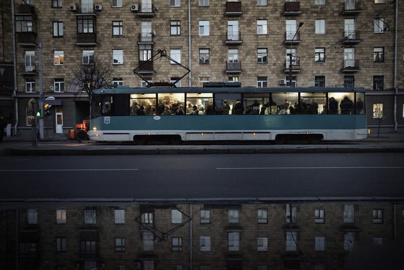 © Alessandro Vincenzi - Minsk city center, characterised by wide streets and little traffic.