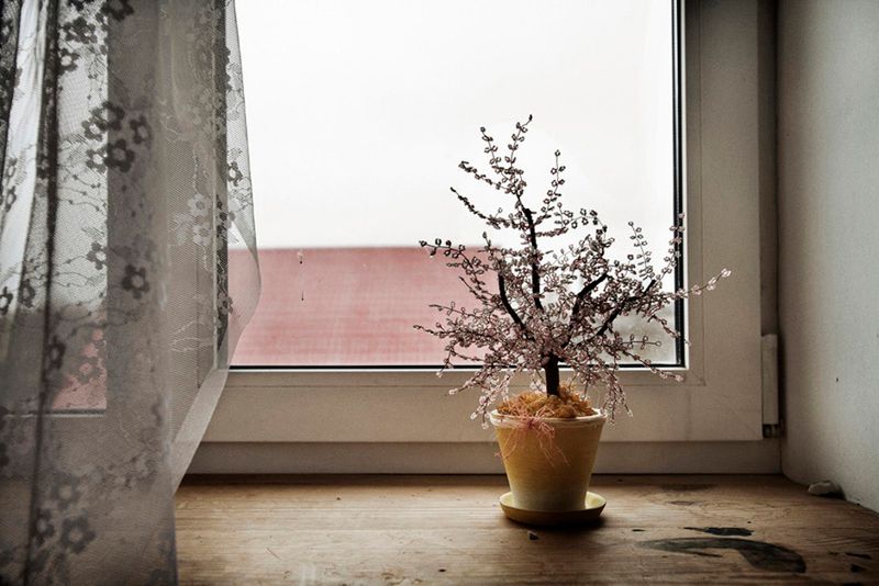 © Alessandro Vincenzi - Detail created by students to decorate some of the rooms of the school.