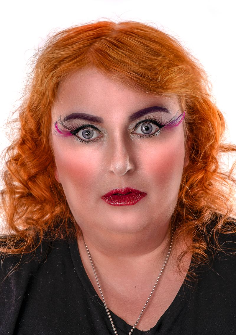 © JO SUTHERST - Edited self - An eyelash obsession image edited to the maximum.