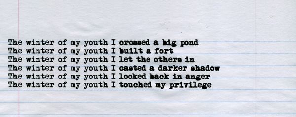 © Giovanni Capriotti - Image from the The Winter Of My Youth photography project