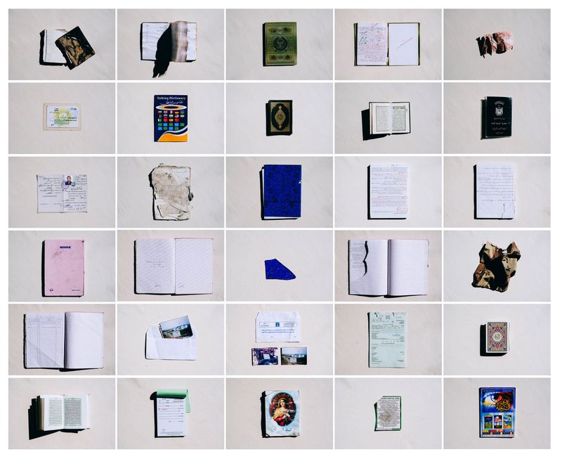 © Alexandra Howland - Found objects from throughout Iraq 2017-2019.