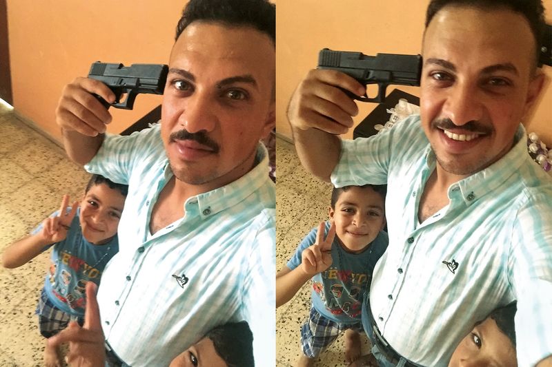 © Alexandra Howland - Found photos from the phone of Ahmed Muhammad Rovan (b. 1992, Mosul).