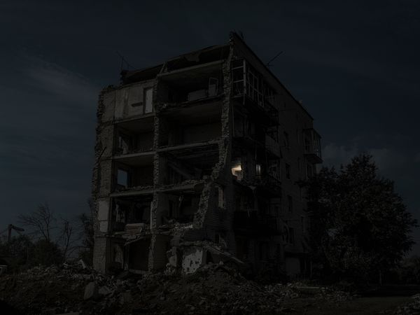 © yves lacroix - Image from the Through the cracks within us light penetrates photography project