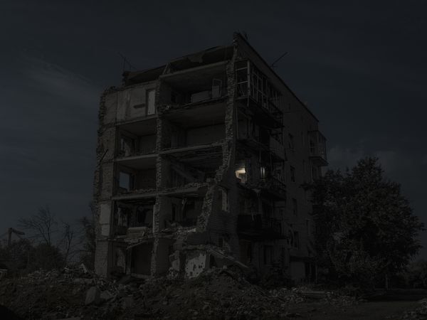 © yves lacroix - Image from the Through the cracks within us light penetrates photography project