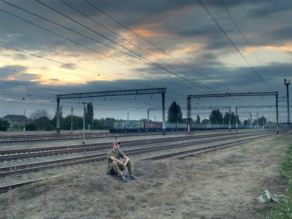 © yves lacroix - Azov military. Donbas.