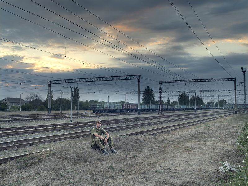© yves lacroix - Azov military. Donbas.
