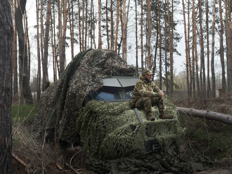 © yves lacroix - Soldier. Donbas.