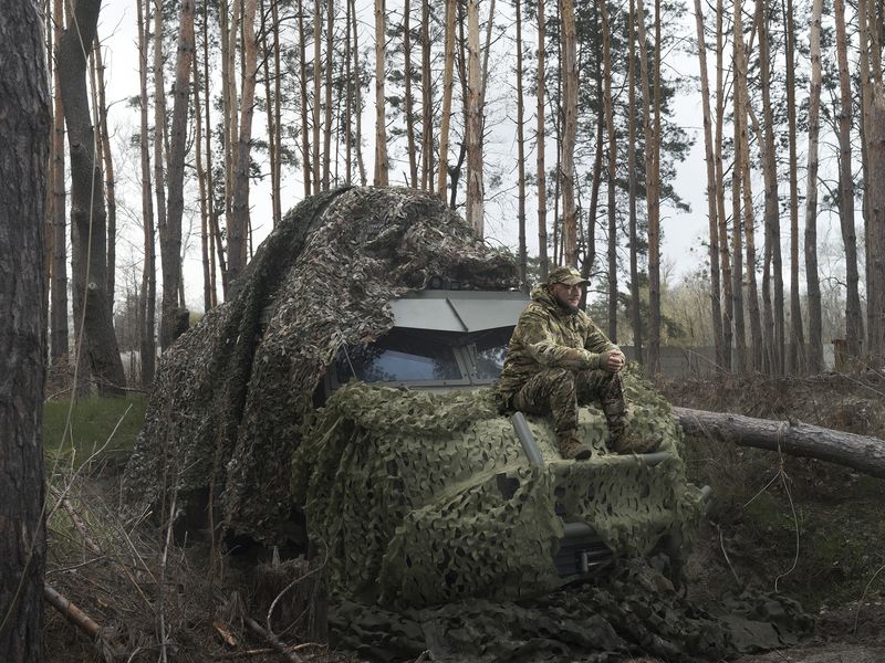 © yves lacroix - Soldier. Donbas.