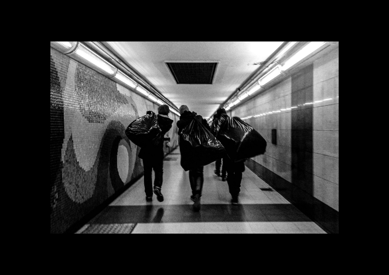 © Miguel Caamaño - Image from the Commute photography project
