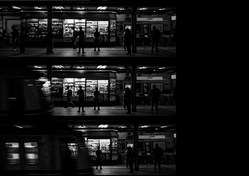 © Miguel Caamaño - Image from the Commute photography project
