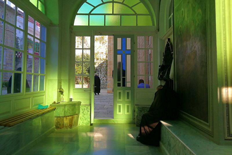 © Stefanos Chronis - St Panteleimon monastery, Mount Athos, Greece