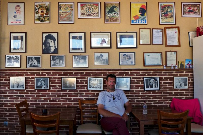 © Stefanos Chronis - Traditional coffee shop, Sigri village Lesvos