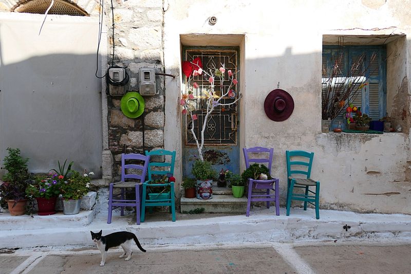 © Stefanos Chronis - Local cafe, Armolia village, Chios island