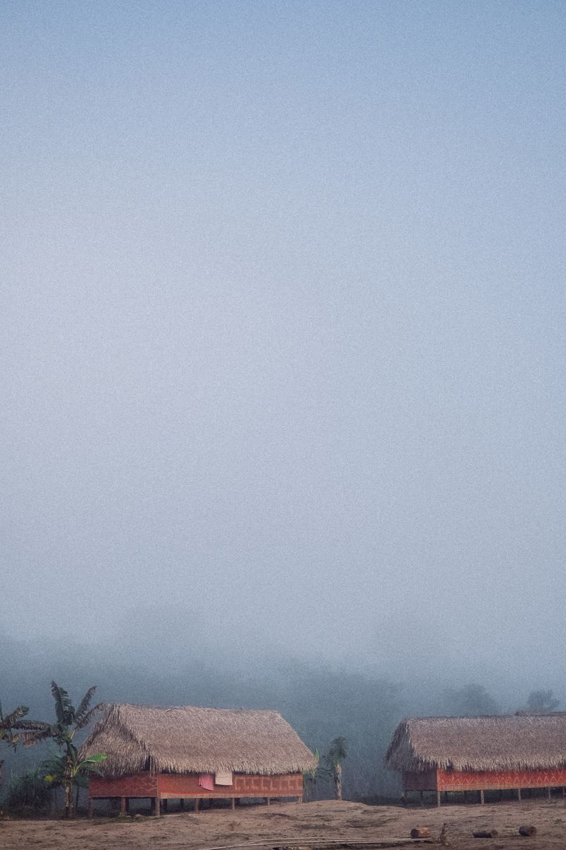 © Lucía Alonso Garrido - The newest houses on the village, made to receive friends and family who travel during many days to get there
