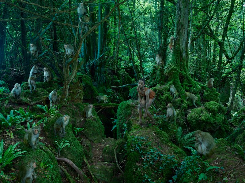 © Julia Fullerton-batten - Image from the Feral Children photography project