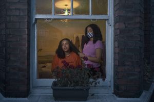 LOOKING OUT FROM WITHIN, reflection on isolation