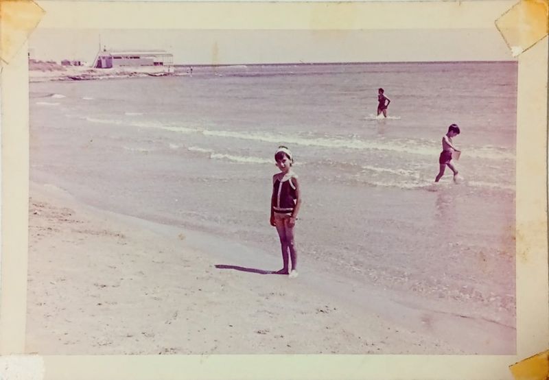 © Francesco Conti - vernacular photo, San Gennaro beach, 1965.