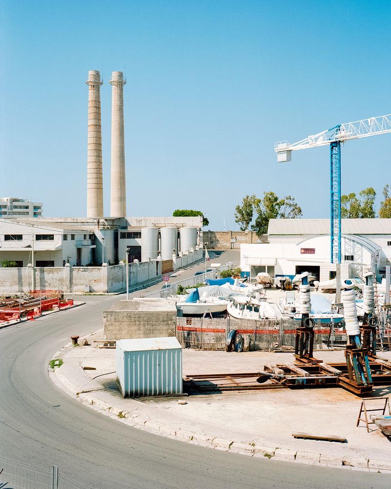 © Francesco Conti - shipyard, Monopoli (Bari) 2016. 120 negative film