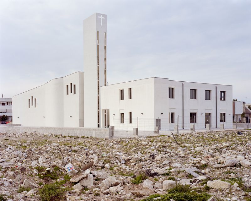 © Francesco Conti - new religious buildings, Lecce 2009. 4x5" negative film
