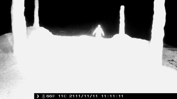 © Priscilla Pallante - Frame X, infrared videosurveillance camera, 3D printed landscape.