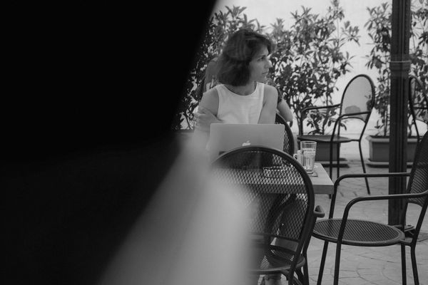 © Mariya Sabotinova - Maya at work, writing