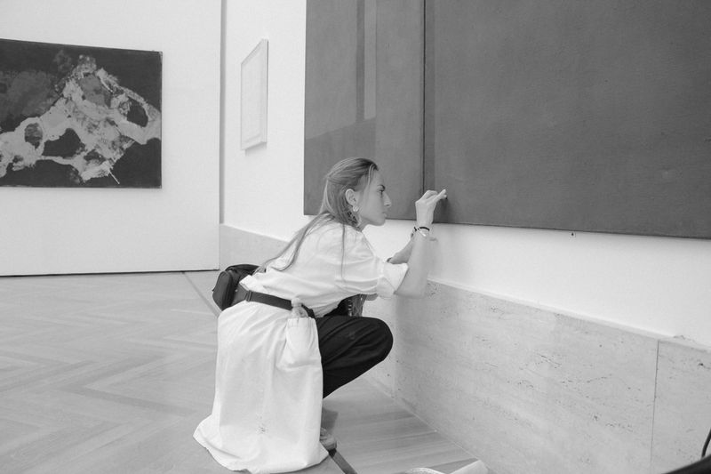 © Mariya Sabotinova - Zdravka at work, Galleria Nazionale d'Arte Moderna, Rome