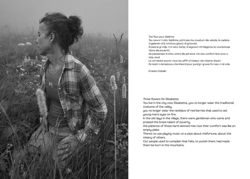 © Gabriela de Giacomo - Image from the Trai fiour pour Sablinna. Three flowers for Elisabetta. photography project