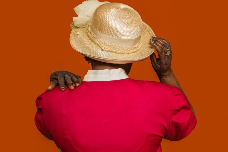 © Naomieh Jovin - Portrait of my aunt after church