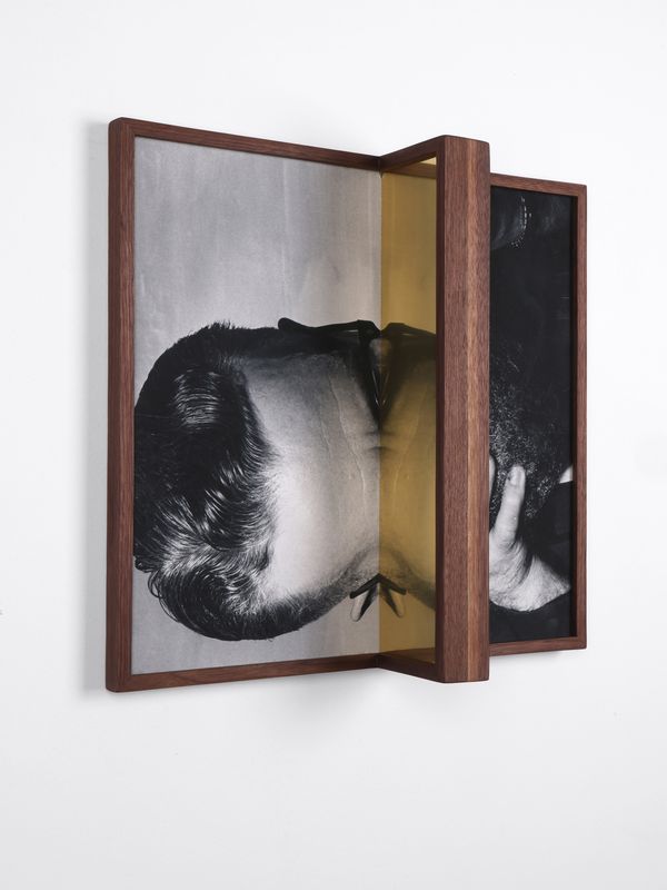 © Eli Craven - "Manikin" Archival Pigment Print, Brass Sheets, and Artist's Frame(Unique)2023