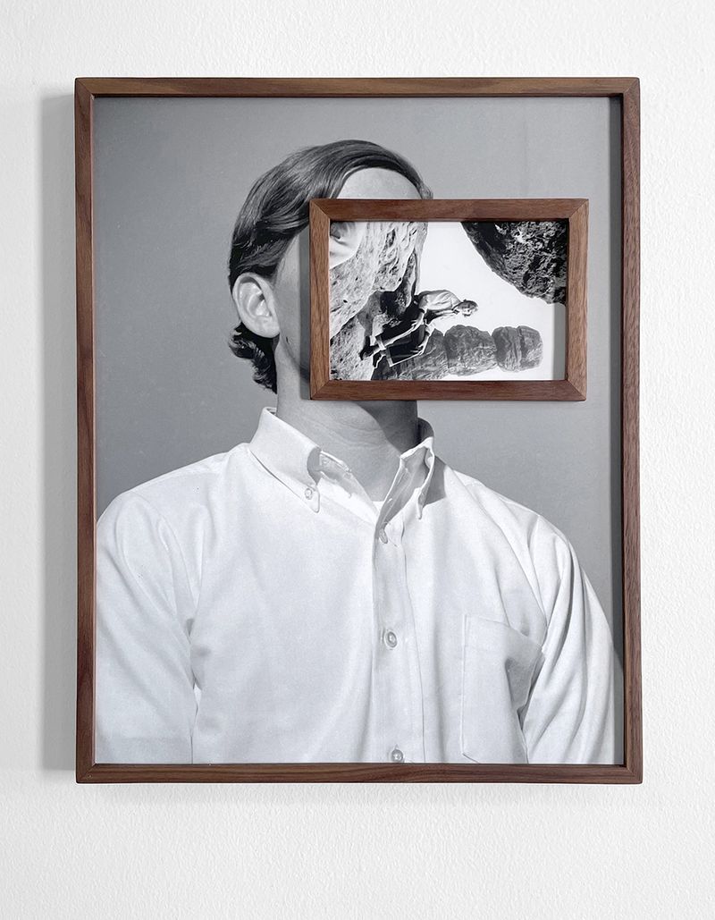 © Eli Craven - "On the Rocks No. 1" Archival Pigment Prints, and Artist's Frames(Unique)2024