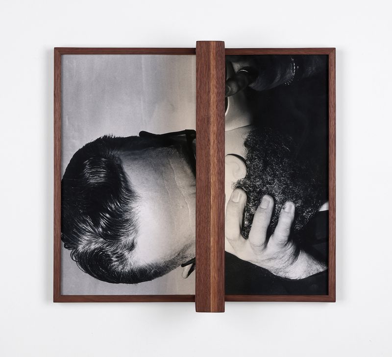 © Eli Craven - "Manikin" Archival Pigment Print, Brass Sheets, and Artist's Frame(Unique)2023