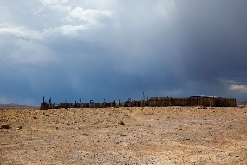 © Julien McRoberts - The holding pen at the sheep camp