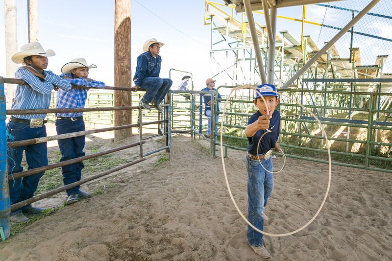 © Julien McRoberts - Image from the A Place of Joy - Navajo Nation Fair photography project