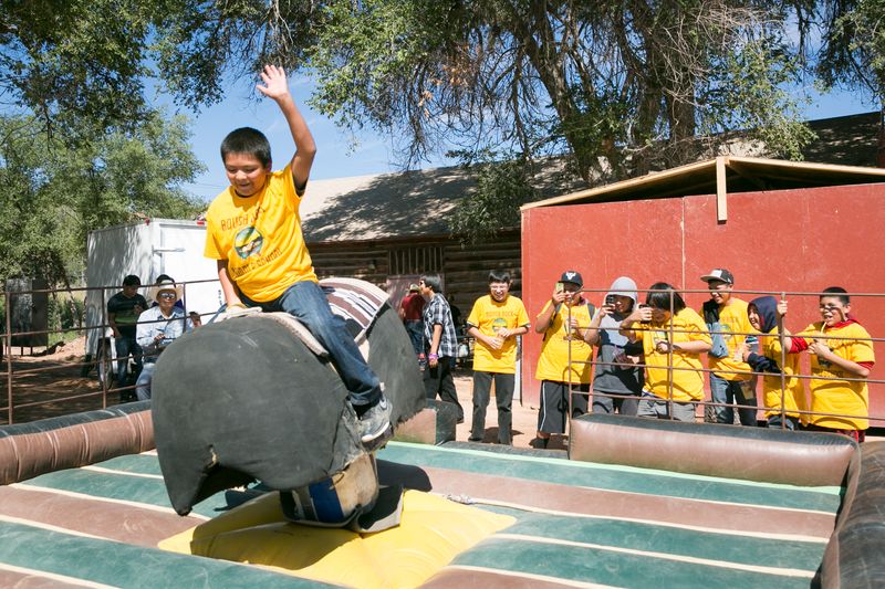 © Julien McRoberts - Image from the A Place of Joy - Navajo Nation Fair photography project