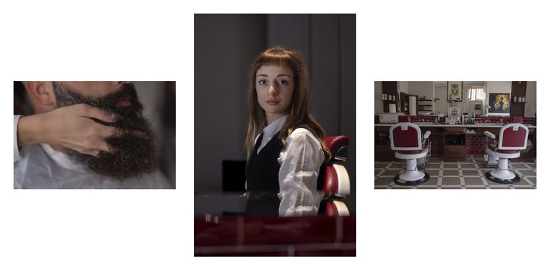 © ELISA MARIOTTI - Irene Lappoli. Barber for two years.