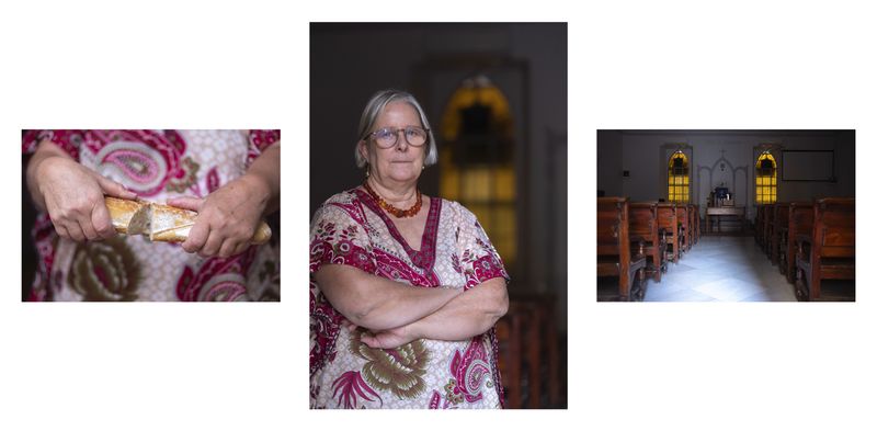 © ELISA MARIOTTI - Letizia  Tommasone. Valdese church pastor for thirty years.
