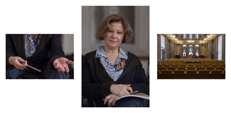 © ELISA MARIOTTI - Letizia  Russo. Orchestra conductor for thirty years.