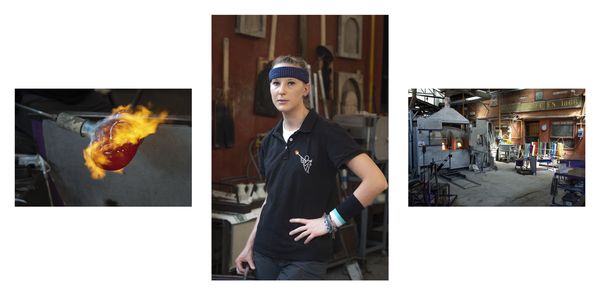 © ELISA MARIOTTI - Agnese Tegon. Glassmaker in Murano, Venezia, for three years.