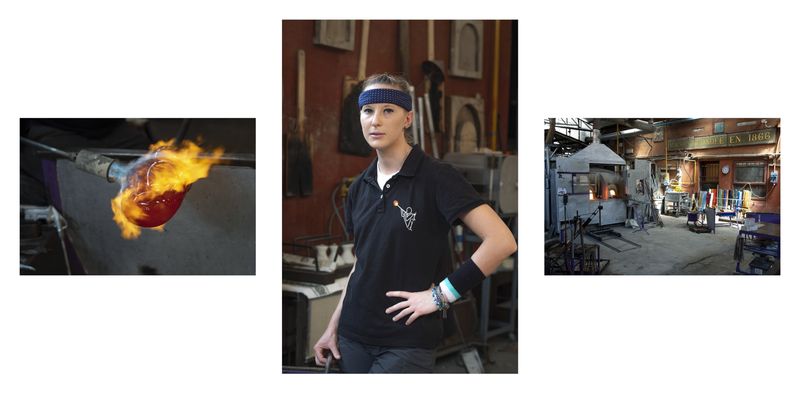 © ELISA MARIOTTI - Agnese Tegon. Glassmaker in Murano, Venezia, for three years.