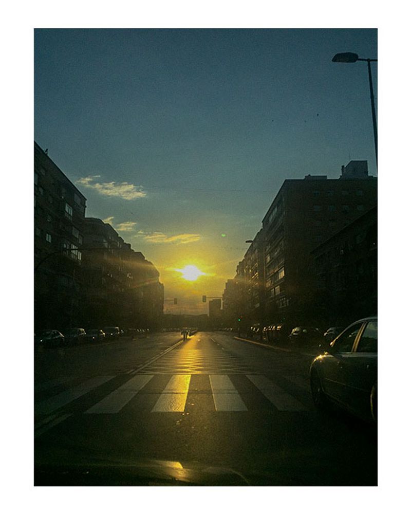 © Andrés Aranguren - When the heartbeat of the city leaves you breathless and the sunsets of the past strike again