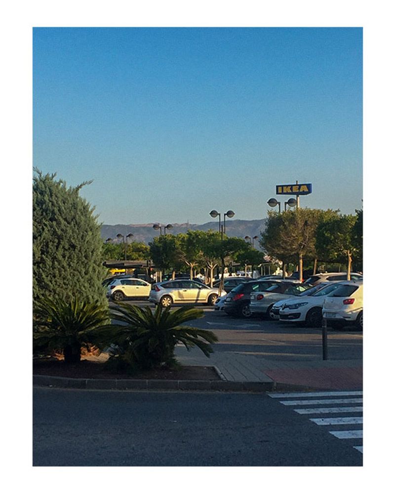 © Andrés Aranguren - Parking lots, a rhythmic reminder of the distressing routine.
