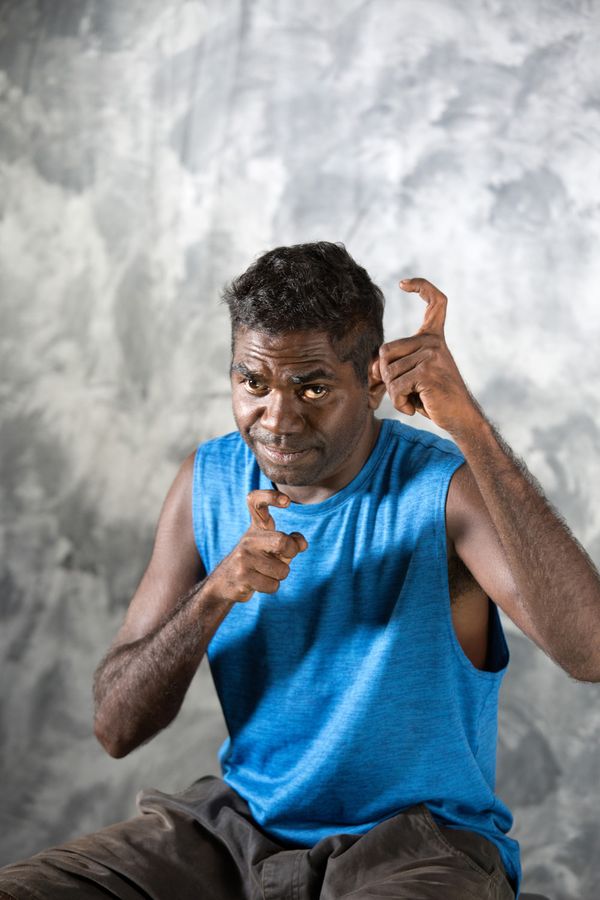 © David Hancock - Image from the Yolngu sign language photography project