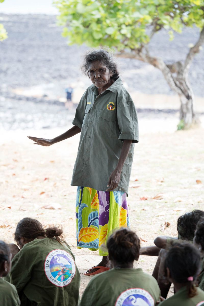© David Hancock - Image from the Yolngu sign language photography project